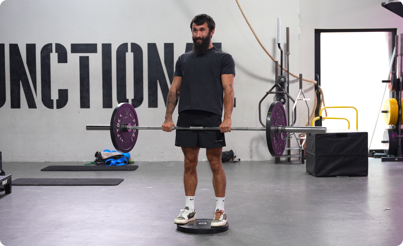 Deficit deadlift